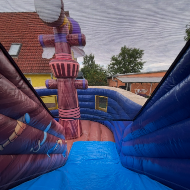 Innenansicht Schiffs-Hüpfburg XXL
